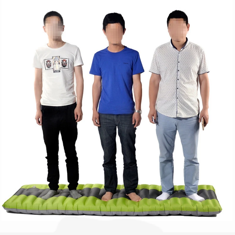  12Cm Air Mattress Tent Camping Inflatable Mattress Air Bed Waterproof Outdoor Camping Mat Ultraligh