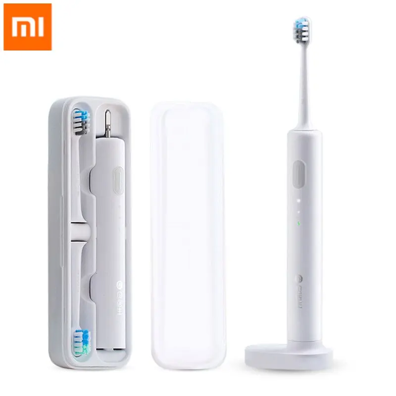 

XIAOMI Mi Doctor BET-C01 Electric Toothbrush IPX7 Waterproof Sonic-Electric Wireless USB Rechargeable with 2 Toothbrush Head