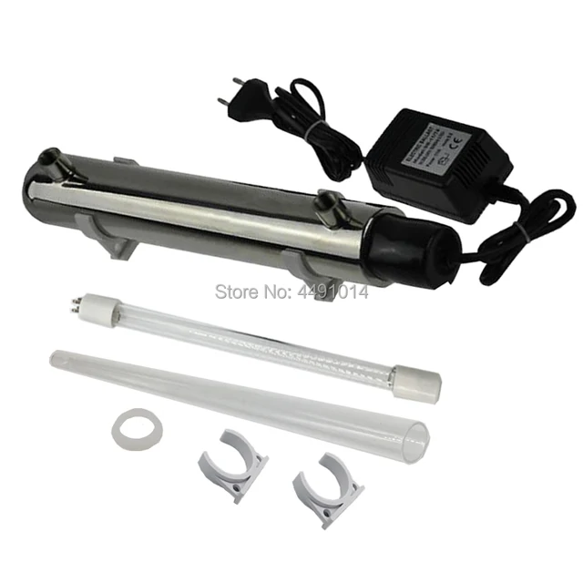 Best Price 10W 220V 1GPM Portable Ultraviolet Lamp For Aquarium UV Sterilizer Light UV Water Treatment For RO Water Filter System