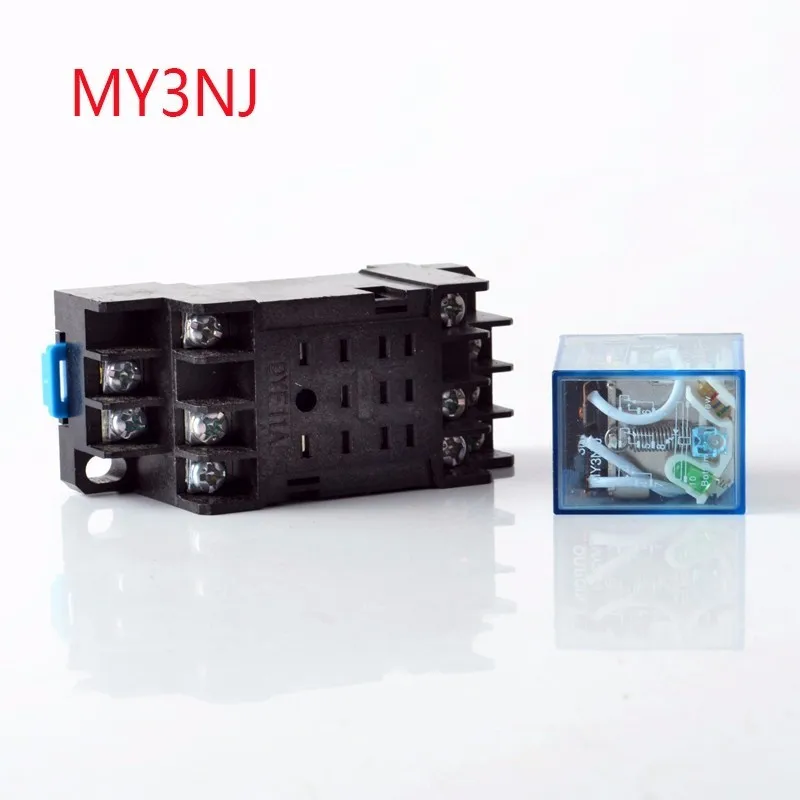 

3pdt my3n general purpose relay my3nj power relay my3 11pins with socket