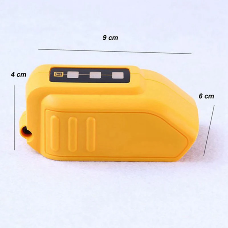 FULL USB конвертер Зарядное устройство для 14 4 V 18V 20V ионно литиевая Батарея DCB090