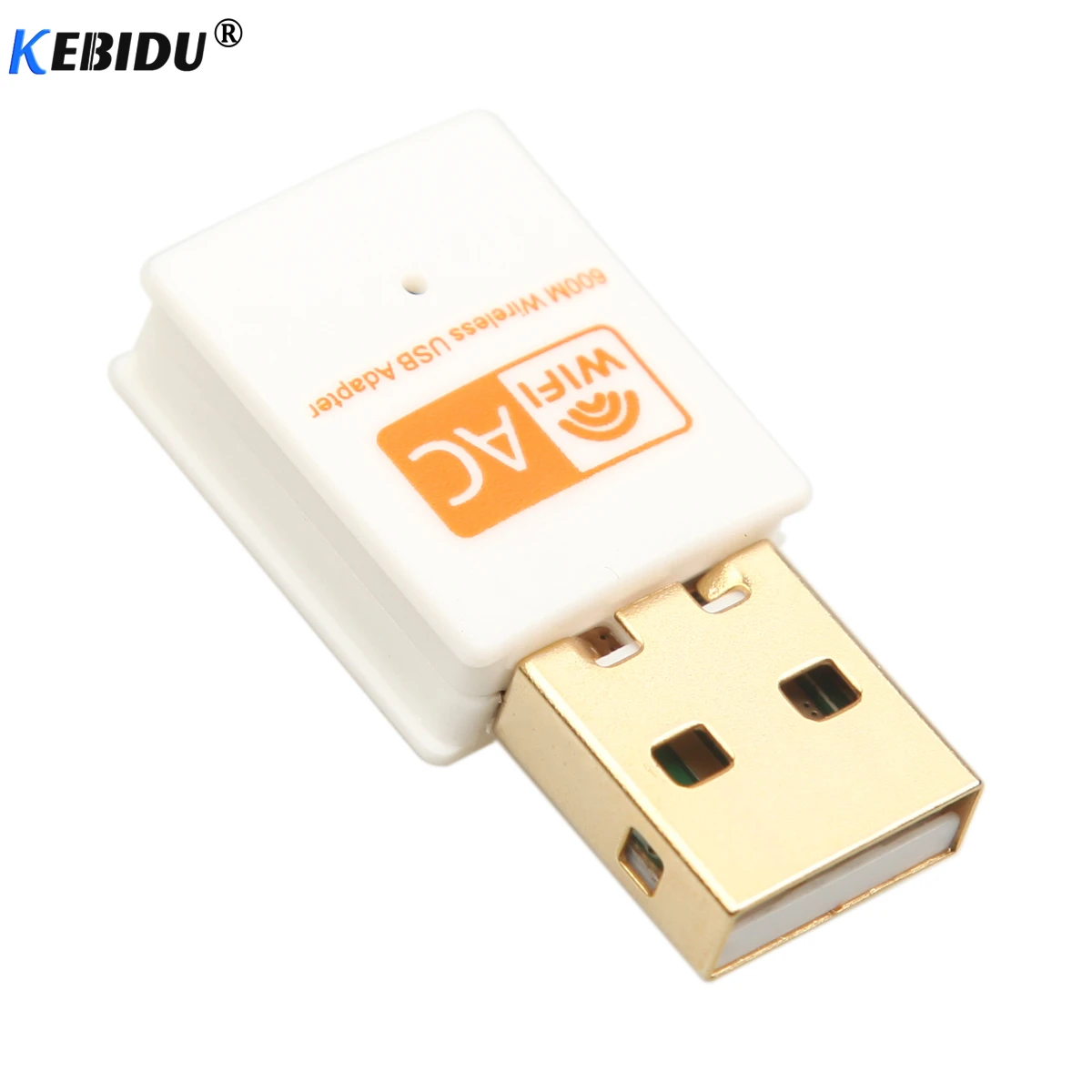 KEBIDU беспроводной USB WiFi адаптер 600 Мбит/с Wi-Fi антенна ПК сетевая карта Двухдиапазонная 2,4+ 5 ГГц usb Lan Ethernet приемник 802.11ac