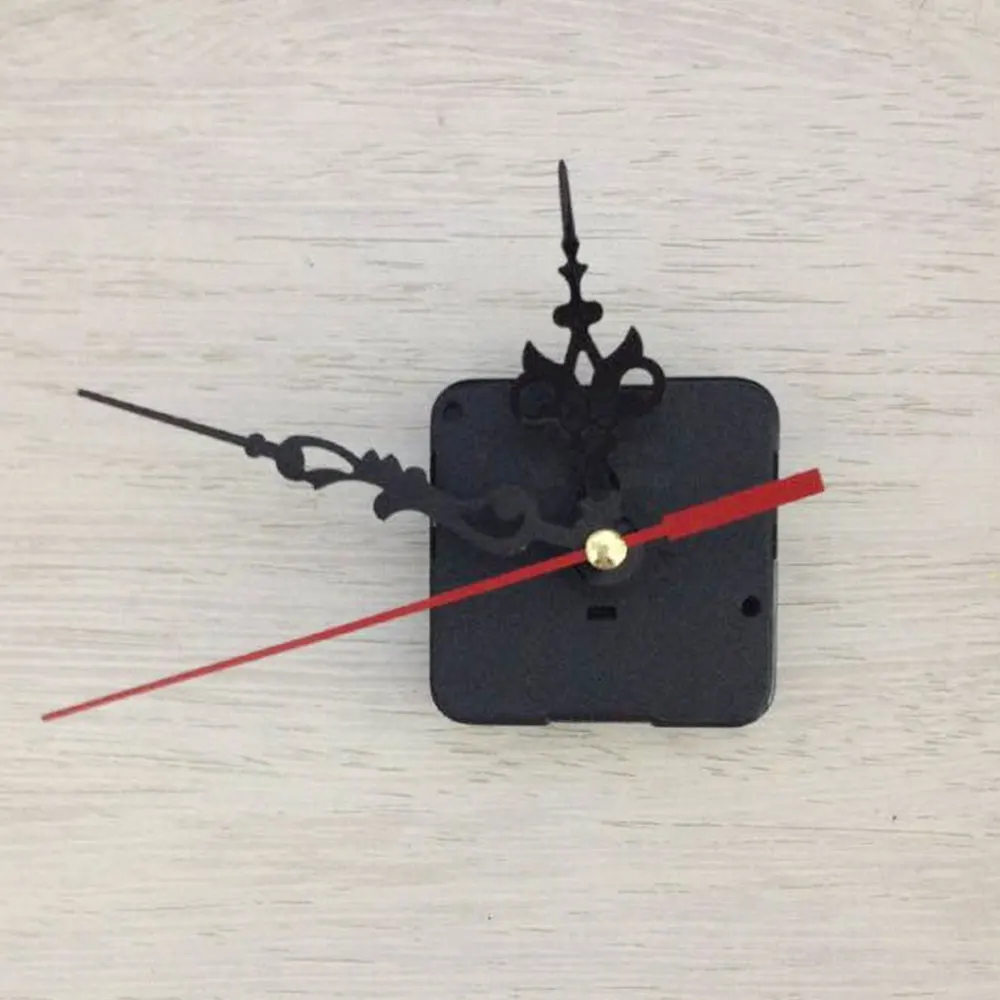1 шт. DIY часы черные бесшумные кварцевые настенные сделай сам ремонтные стежки и