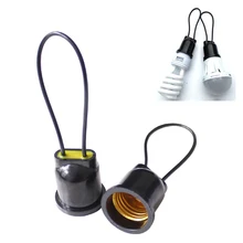 CLAITE водонепроницаемый E27 лампа база держатель конвертер медный провод Светильник гнездо для внутреннего наружного светильник ing
