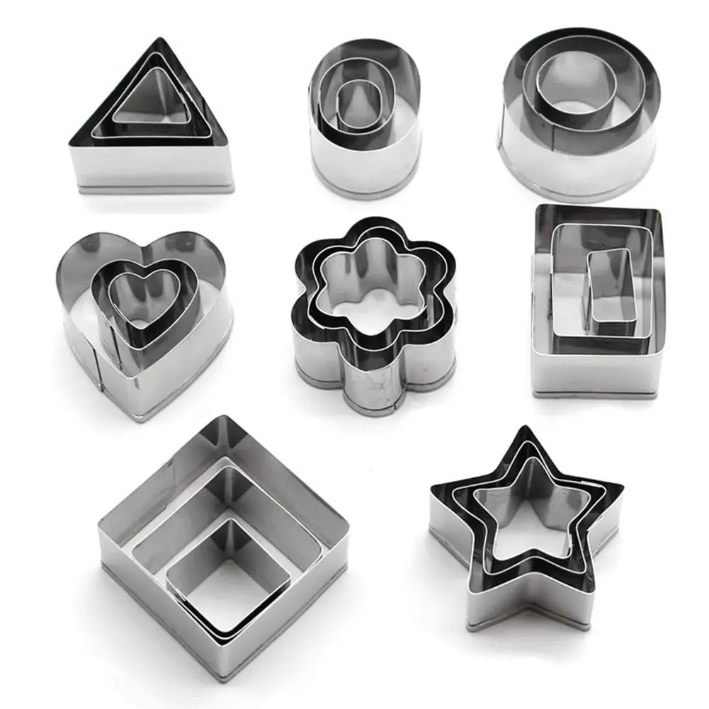 Christmas Stainless Steel Biscuit Pastry Cookie Cutter Cake Baking Mold Mould