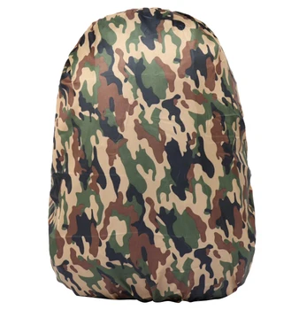 

JHD 1pcs Nylon Camouflage RainCover 30-40L Protable Waterproof Backpack Bag Rain Cover For Travel bag