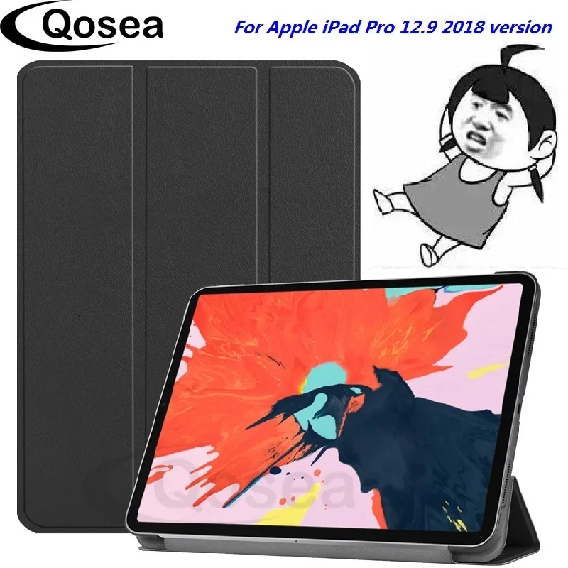 Умный чехол-подставка Qosea для Apple iPad Pro умный чехол из искусственной кожи 12 9 2018
