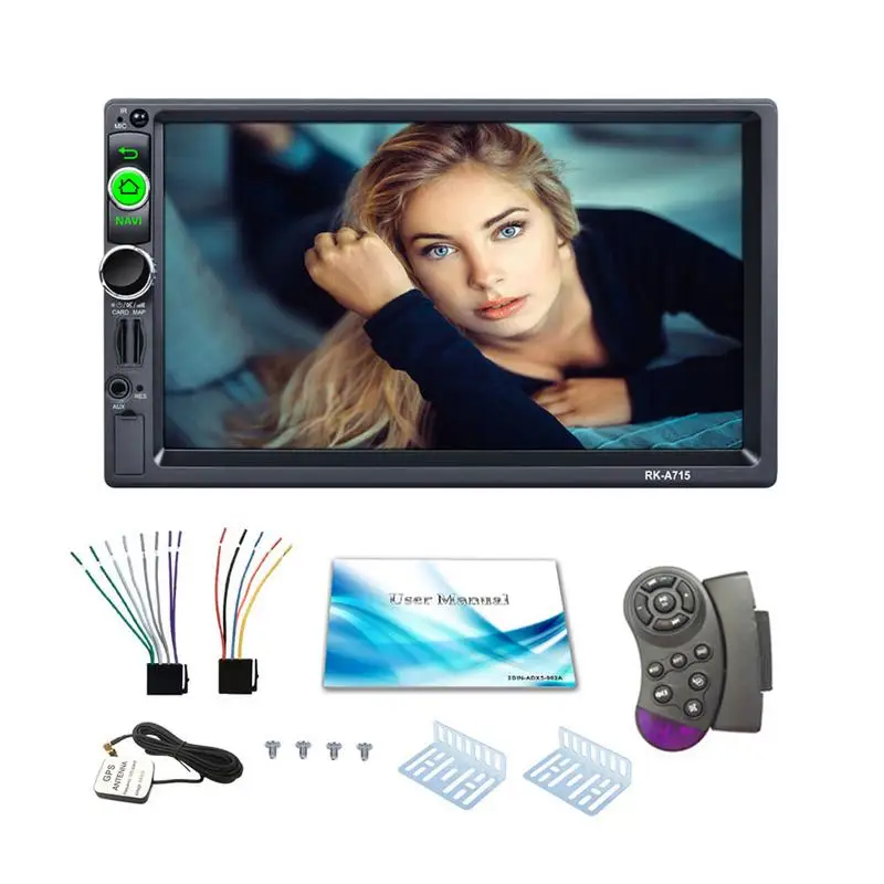 

Car Multimedia Player Universal Full HD 1080P 7-inch 2DIN Android 7.1 GPS Navigator WIFI Bluetooth Hands-free Calls car mp5