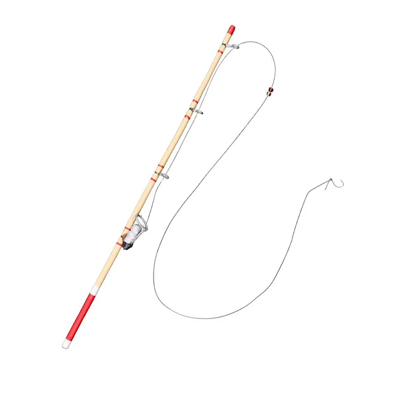 

1:12 Scale Dollhouse Miniature Fishing Rod Kids Mini Dolls House Decoration Accessories Kid Toys