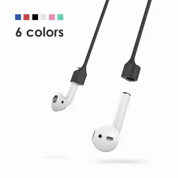 

Magnetic Headphone Earphone Strap Anti-Lost Strap Loop String Rope For Apple Airpods Six Colors