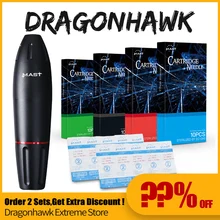 Профессиональная татуировка ручка набор роторные машины татуировки картридж иглы разные размеры поставки