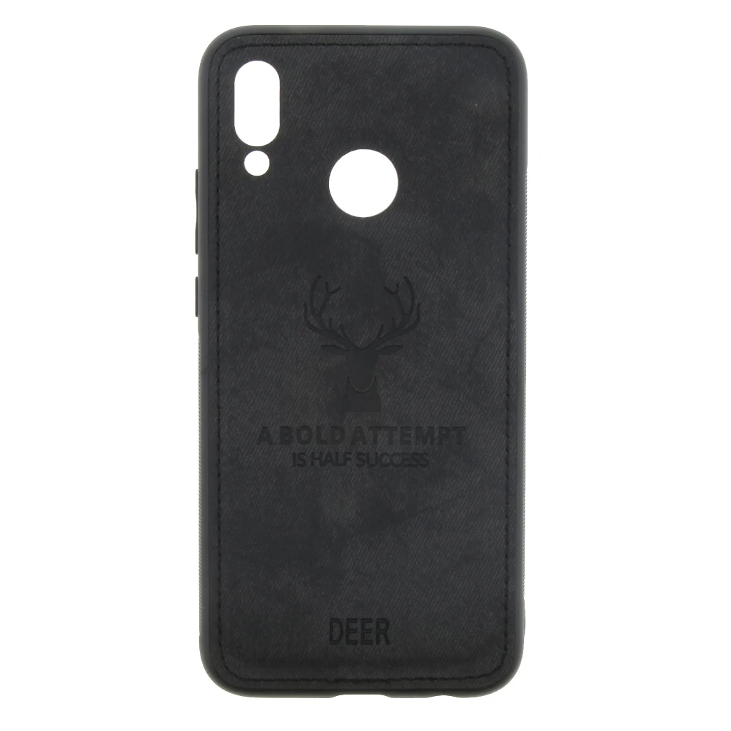 

Black Soft Silicone Mobile Phone Fashion Deer Design for Huawei P20 P20Pro P20lite Nova3E