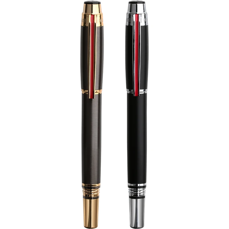 Ручка перьевая Hero 200E коллекция из 14 каратного золота матовая