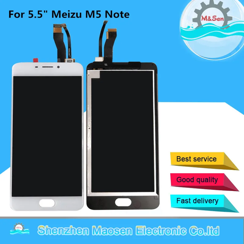 

M&Sen For 5.5" Meizu M5 Note M621H M621Q M621M LCD Screen Display+Touch Panel Digitizer Display With Tools