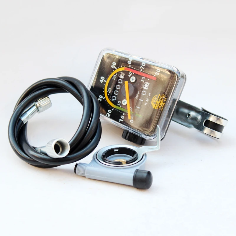 

Vintage Universal Bicycle Bike Speedometer Motorized Mechanical Odometer