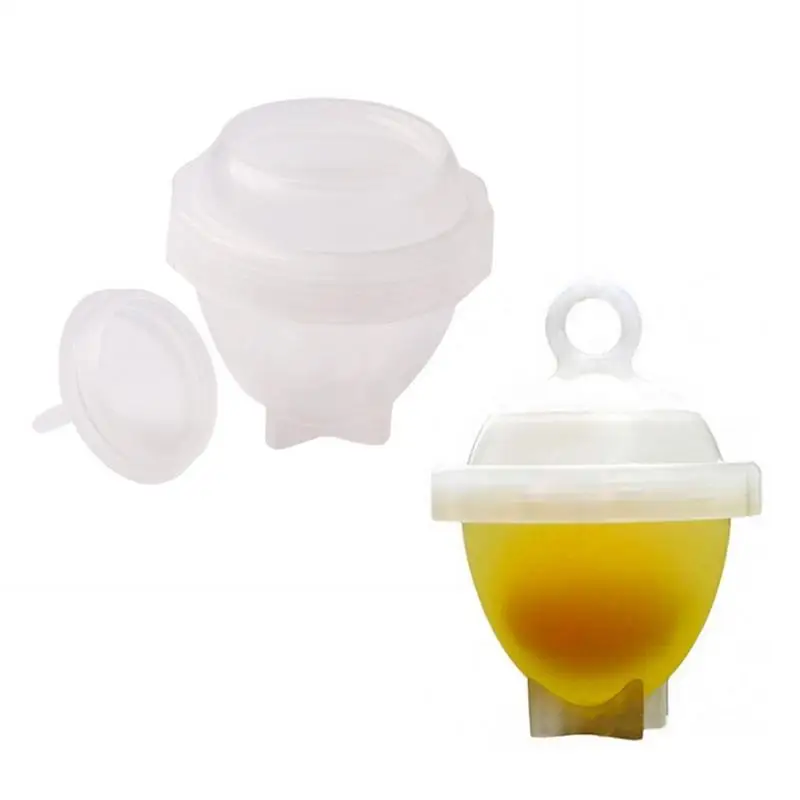 

7PCS/Set Silicone Egg Boiler Egg Cooker Egg Yolk Separator Steamer Cooking Utensils Cooking Tool Boiled Apparatus Kitchen Tools