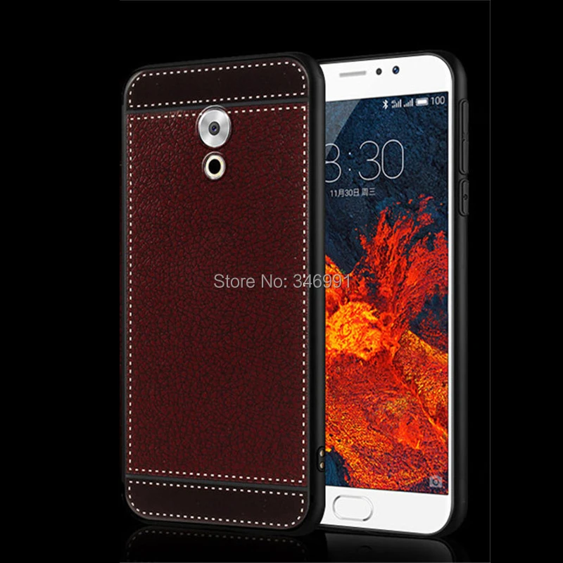 Чехол для Meizu Pro 6 S кожаный чехол 6S 5 2 дюйма мягкий черный силиконовый Классический