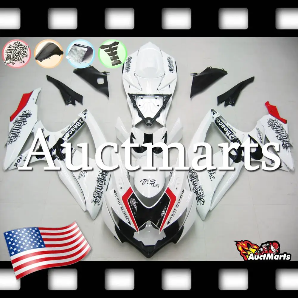 Для Suzuki GSXR GSX-R 600 750 K8 08 09 10 2008 2009 2010 комплект обтекателей (P/N: 2j44) | Автомобили и
