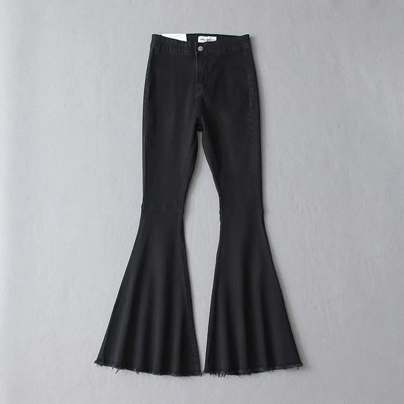 TVVOVVIN новые весенние женские черные обтягивающие брюки со средней талией и пуговицами на молнии уличные расклешенные брюки женские модные брюки AS529