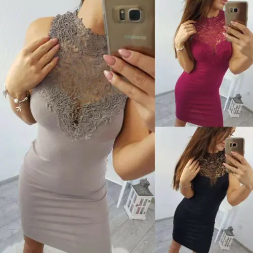 Frauen Verband Bodycon ярмелло абэнд вечерние коктейльные Клубные Kurzes Minikleid | Женская