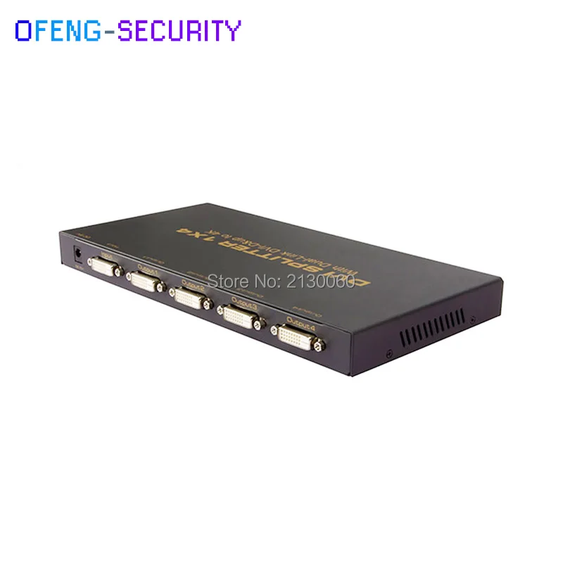 DVI SPLITTER 1x4 1 input 4 output Video Splitter compatible with the HDMI 1080P standard