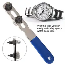 Два фута часы задняя крышка открывалка Регулируемый инструмент для ремонта гаечного ключа инструмент для ремонта часов аксессуары для часового аппарата