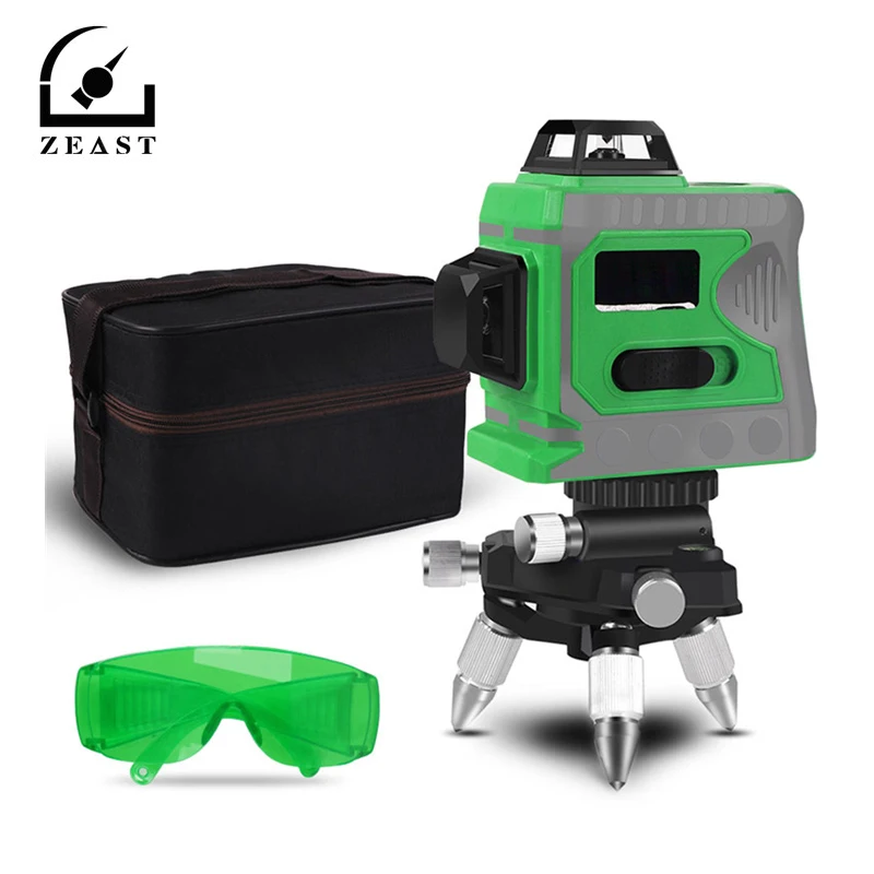 

12 Lines 3D Laser Level Self-Leveling 360 Horizontal And Vertical Cross Super Powerful Green Laser Beam Line