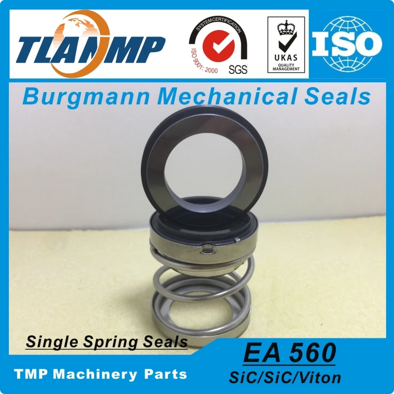 

EA560-1.125" ( EA560- 1-1/8" ) EagleBurgmann Mechanical Seals for Submersible/Circulating Water Pumps (Material:SiC/SiC/Viton)