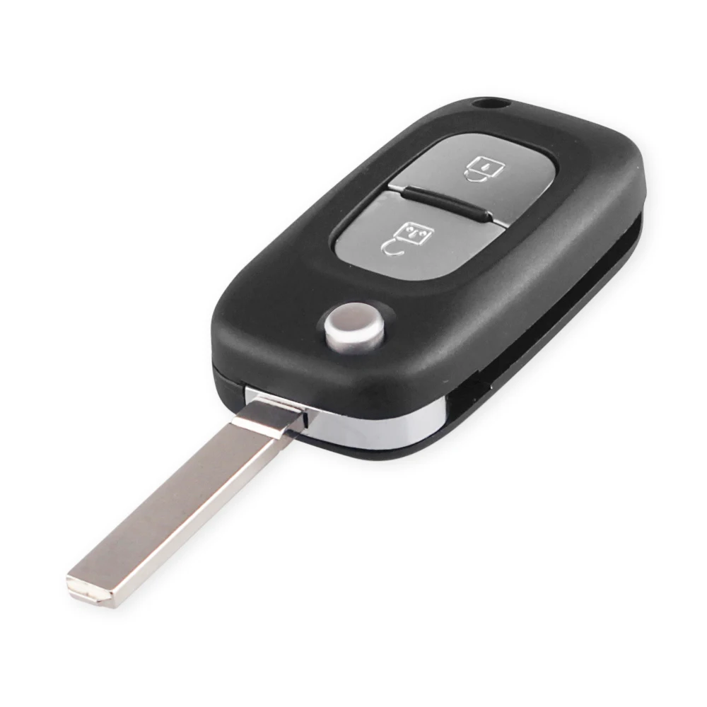 Dandkey 2 кнопки для Renault Clio Megane Kangoo Modus с HU83 VA2 NE73 чехол автомобильного ключа лезвием