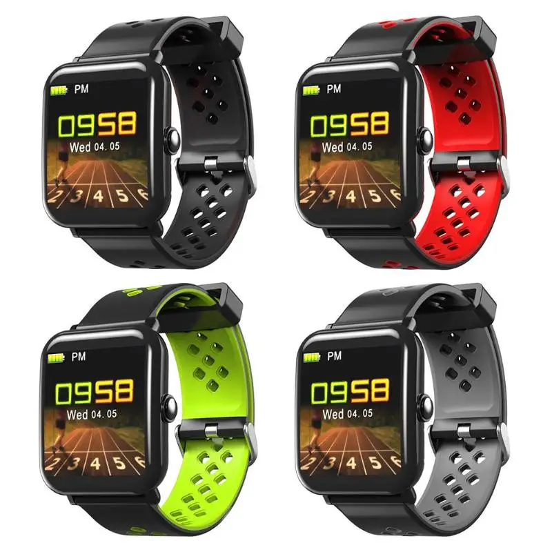 

DM06 1.3 Inch IPS Bluetooth Smart Band Heart Rate Blood Pressure Monitor Wristband Sleep Sports Fitness Tracker Smart Bracelet