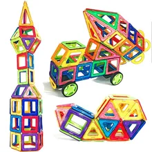Vinedi Большие магнитные строительные блоки игрушки магниты дизайн модели строитель и развивающие игрушки для детей