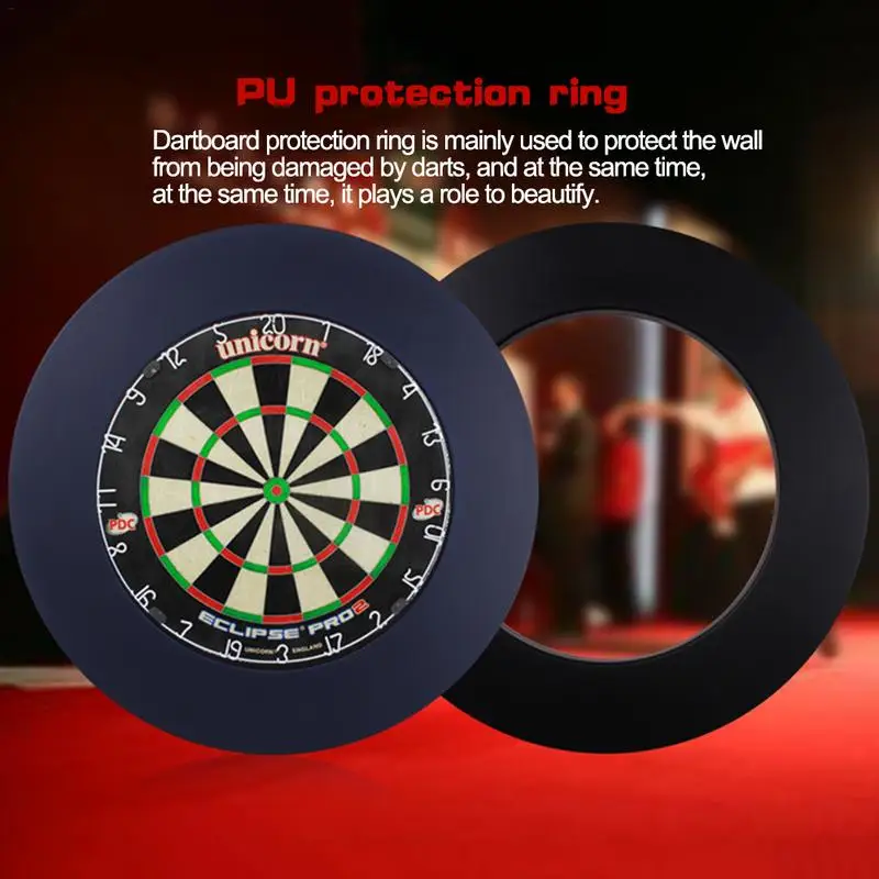 

PU Darts Target Dartboard Protection Ring Darts Disc Retainer Wall Protection Circle Durable Indoor Opknoping Nummer Doel Game