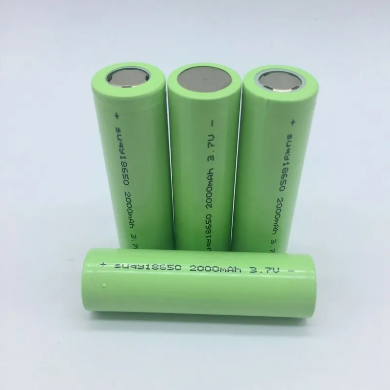 Suqy Inr18650-20r 18650 литий-ионная аккумуляторная батарея 2000mah аккумуляторная батарея 3,7 v 1500mah перезаряжаемые батареи