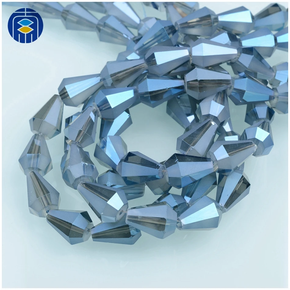 

Glass Beads Factory Wholesale 10x13mm Glass Loose Beads New Teardrop Beads for Jewelry Making