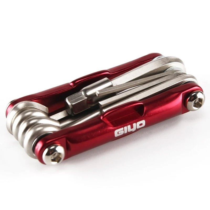cheap GIYO 10 In 1 Bike Tools Bicycle Repairing Set Bike Repair Tool Kit Wrench Screwdriver Bicycle Multifunction Tool