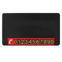 LEEPEE gps липкий коврик 2 в 1 Противоскользящий держатель для телефона с временной парковочной картой автомобильный Противоскользящий коврик для монет держатель для солнцезащитных очков