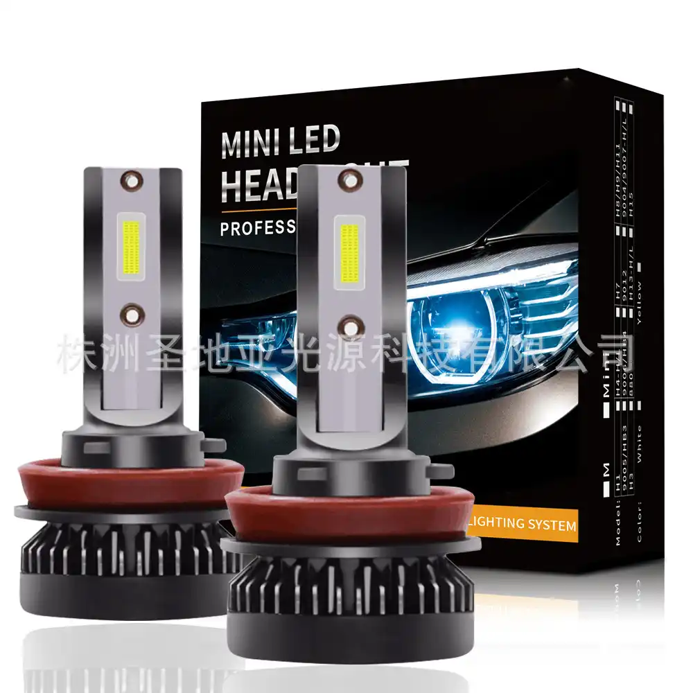 C6 Led 車ヘッドライト新スタイルハイパワーミニ Led ライト電球 H1 H7 H4h11 9005 9012 6000 K 4000lm 38 ワットメーカー直接 車のヘッドライトの球 Led Aliexpress