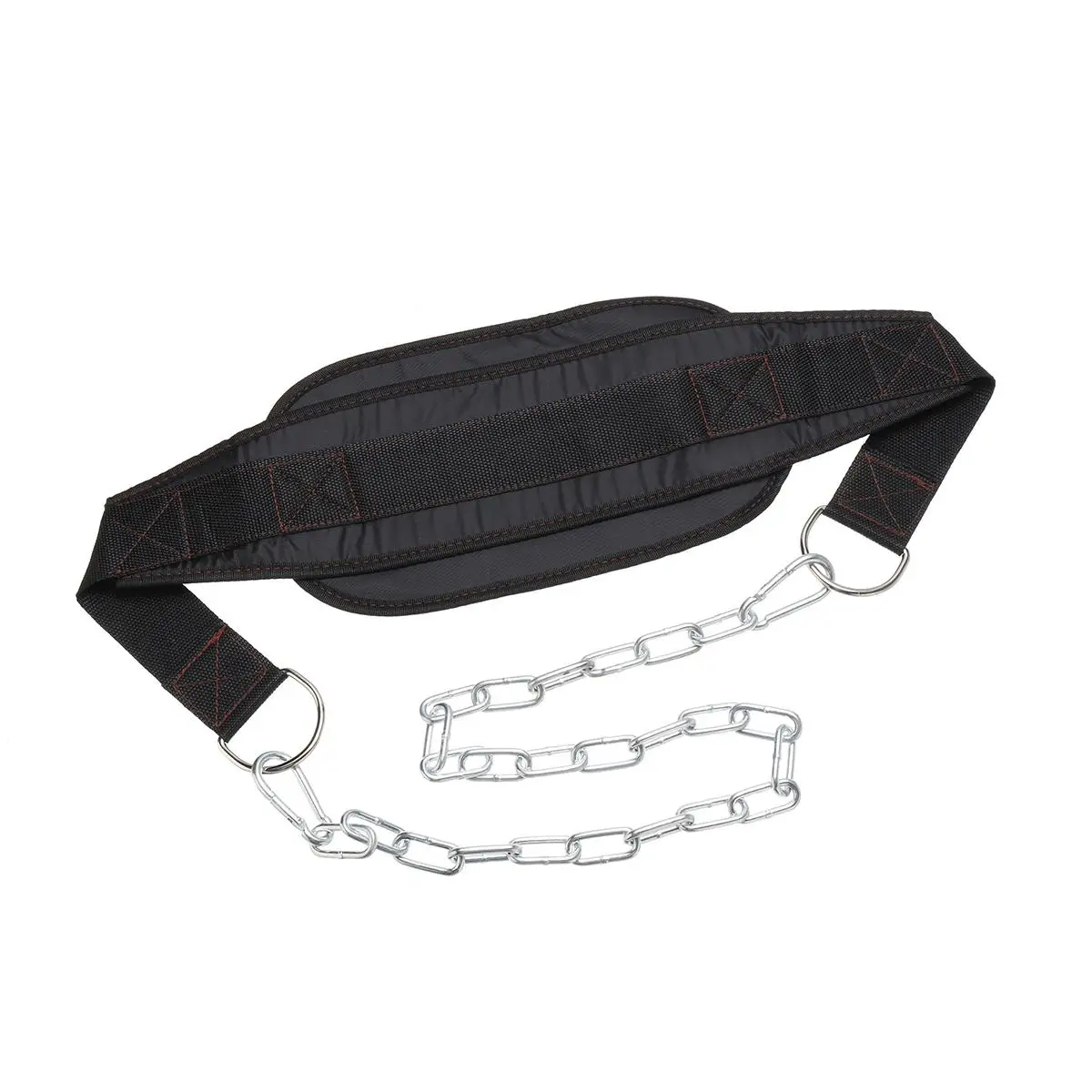 Fitness Equipment Weight Lifting Belt Gym Back Pull Up Chain Dipping Dip Body Building Workout Metal Chain Body