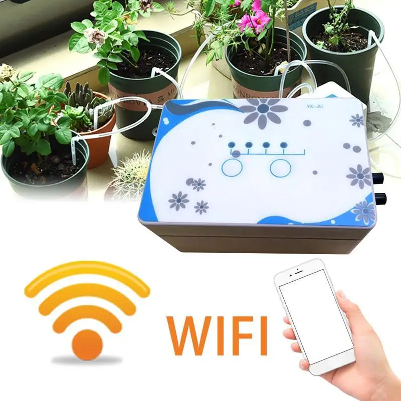 

Automatic Watering Device Wifi Garden Intelligent Irrigation Controller Solenoid Valve Timer Garden Cooling Irrigation Device