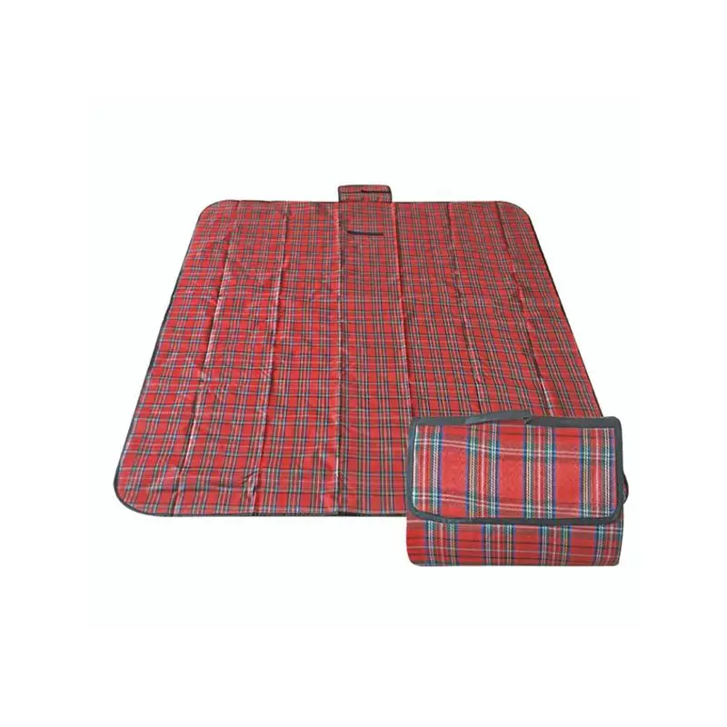 

Camping Mat Plaid folding camping mattress Outdoor Waterproof Beach Picnic Blanket for Multiplayer Picnic