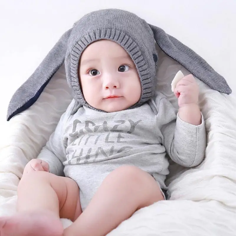 5 Colors Baby Hats Boys Girls Cute Fashion Hats Kids Winter Hats