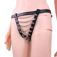 Female Chastity Belt Leather Sm BDSM With Chain Lock Sex Fetish Bondage Restraint Sex Toys For Women Erotic Adult Games Female Chastity Belt Leather Sm BDSM With Chain Lock Sex Fetish Bondage Restraint Sex Toys For Women Erotic Adult Games