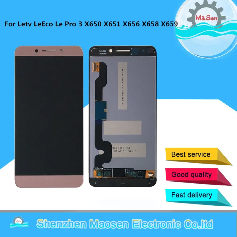 Дешево M Sen для letv Letv Le Pro 3 Dual AI X6 LeEco Le Pro 3X650X651X656X658X659X653 X ЖК дисплей + сенсорный дигитайзер + Инструменты