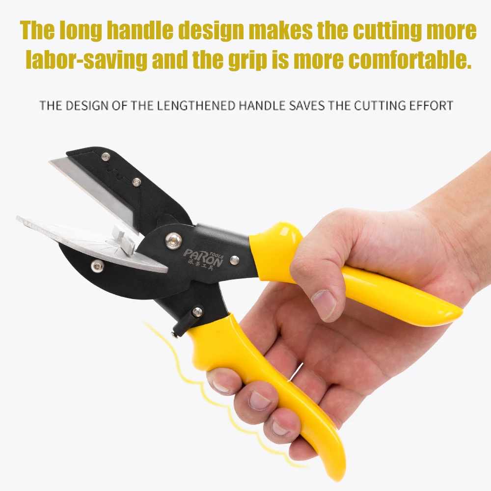 

Multifunctional Professional Cutting Pliers and Stripping Pliers Kit Angle Pliers and Split Blades with Dial 45 Degrees