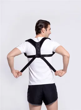 1pc hunchback breathable Body Builder chest Support Belt Adjustable For Adult / Kids Posture Corrector body posture