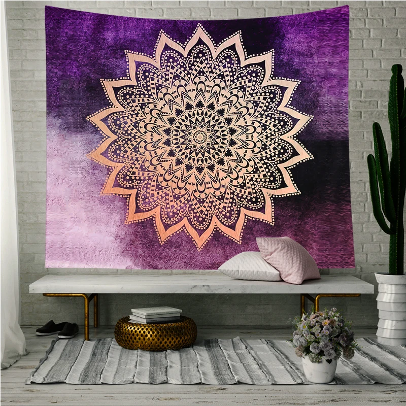 Loartee Mandala Indian Tapestry Fashion Home Wall Hanging Cloth Decoration Ceiling Curtain Buy At The Price Of 11 25 In Aliexpress Com Imall Com