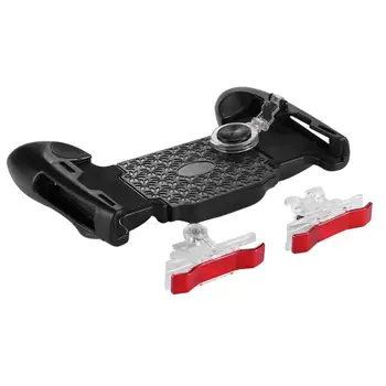 

ALLOYSEED 3 in 1 Mobile Phone Gaming Trigger Fire Button Handle L1R1 Shooter Controller Bracket Rocker for PUBG Game