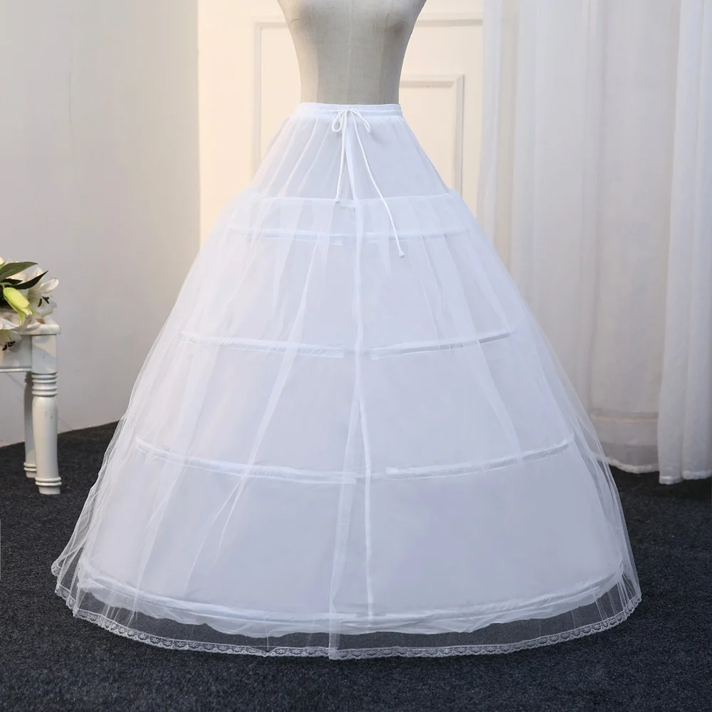 Fashion WHITE Big 7-HOOP WEDDING BRIDAL PROM PETTICOAT UNDERSKIRT CRINOLINE 