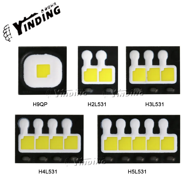 5pcs OSLON LUW HWQP H5L531.TE 5-22W LED Emitter Cold White high power led lamp beads Car headlight w