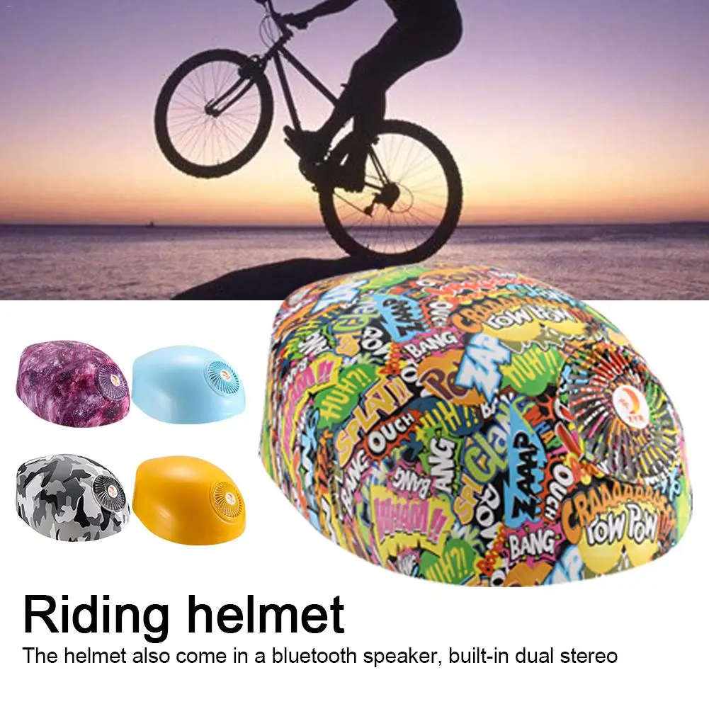 

Three-in-one Portable Fan Helmet Bluetooth Speaker Fan Riding Cap For Outdoor Cycling Riding Helmet Outdoor Cycling Equipment